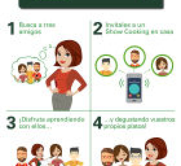ORGANIZA UN SHOW COOKING Y CONVIÉRTETE EN UN CHEF
