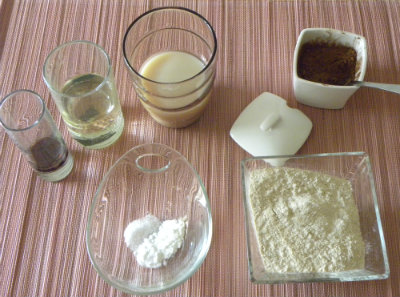 Bizcocho Vegano de Algarroba