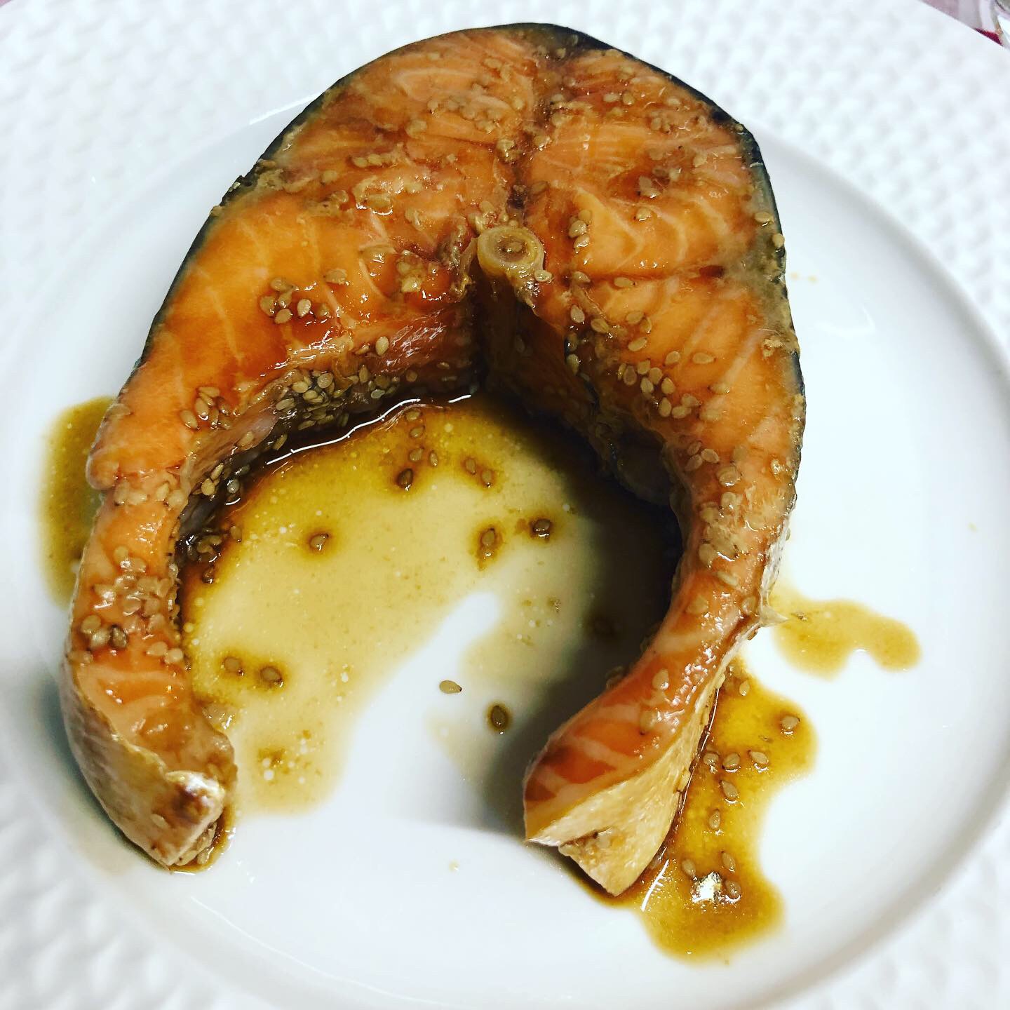 Salmón al vacío con soja y sésamo - Pescados y mariscos - Blog de