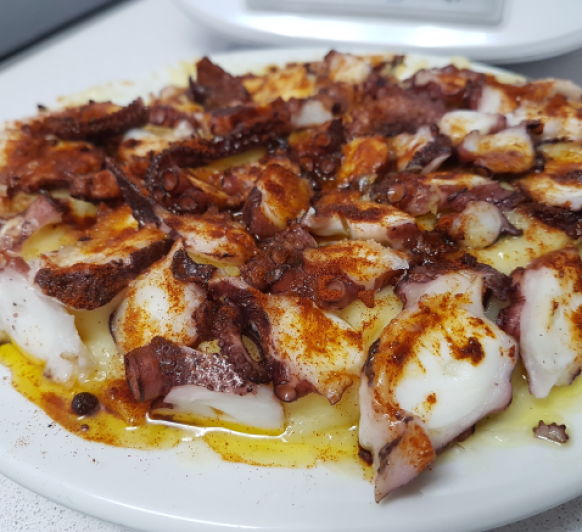 “CARPACCIO DE PULPO “