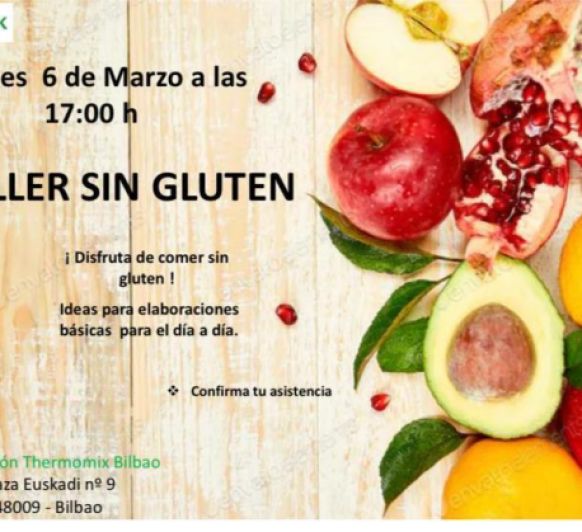 Talleres para este fin de semana: ''Sin Gluten'' y ''¿Qué cenamos hoy?''