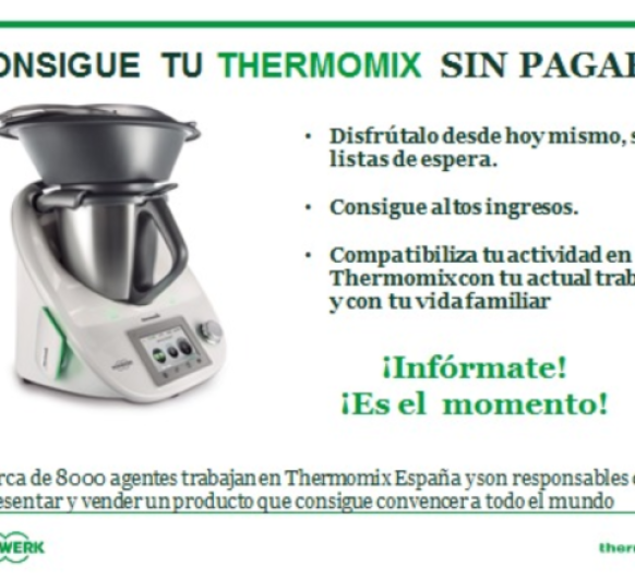 Consigue gratis tu Thermomix®