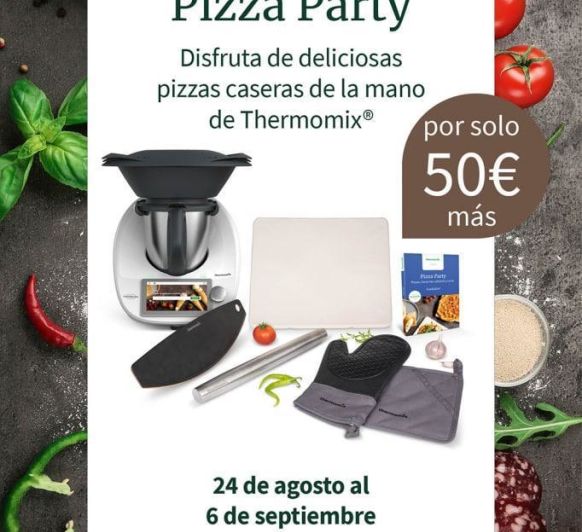 PIZZAS, MASAS, PIZZA PARTY, EDICION ESPECIAL Thermomix®