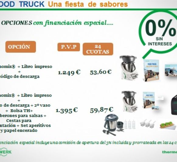 Edición Food Truck con financiación especial