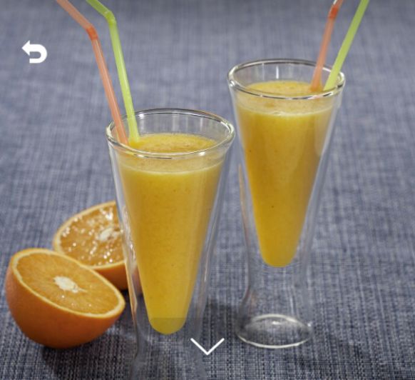 GRANIZADO DE NARANJA