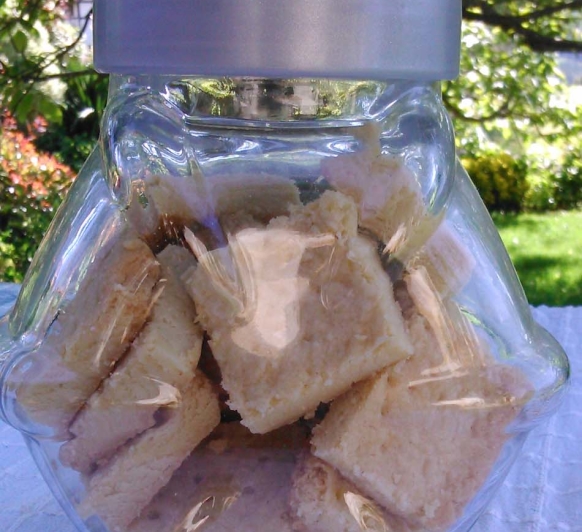 Shortbread-Galletas de mantequilla escocesas