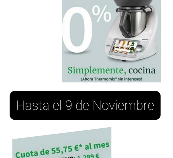 COMPRAR Thermomix® , SE ACABA EL 0%!!!!!