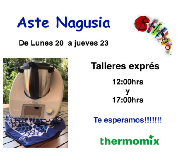 Talleres Exprés en Thermomix® - Aste Nagusia