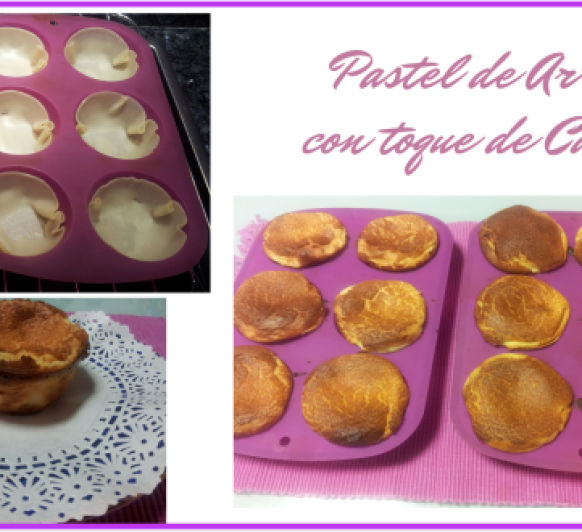 PASTEL DE ARROZ con toque de Canela