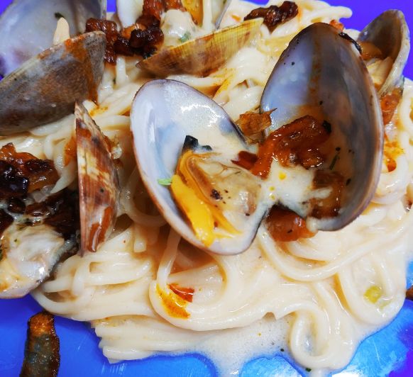 Receta de moda espaguetis caldosos